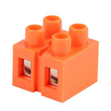 H2519-2 Terminale a Due File in plastic 600V 36A 2 Posizioni Blocco Terminale a Vite Connettore di Cavo Striscia Terminale Barriera