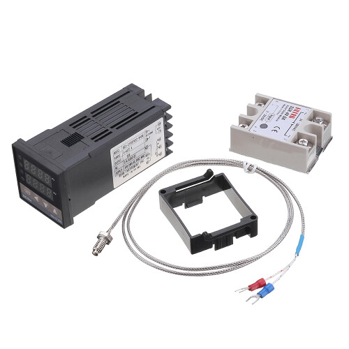REX - C100 110 - 240V Digitale PID Temperatuurregelaar Kit