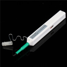 Penna per la pulizia di connettori in fibra ottica con un clic per connettori SC ST e FC da 2.5 mm