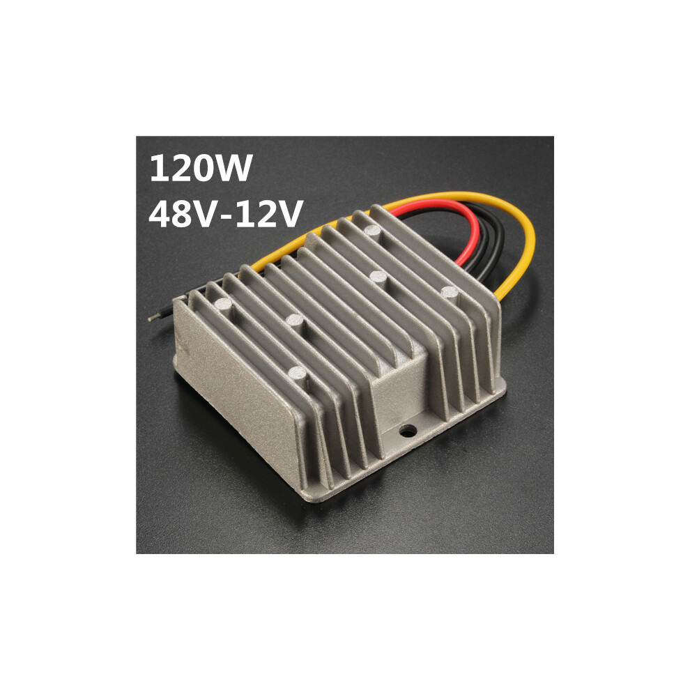 Dc/Dc 48V To 12V 10A 120W Reducer Converter Regulator Waterproof Power Voltage 6247818108397