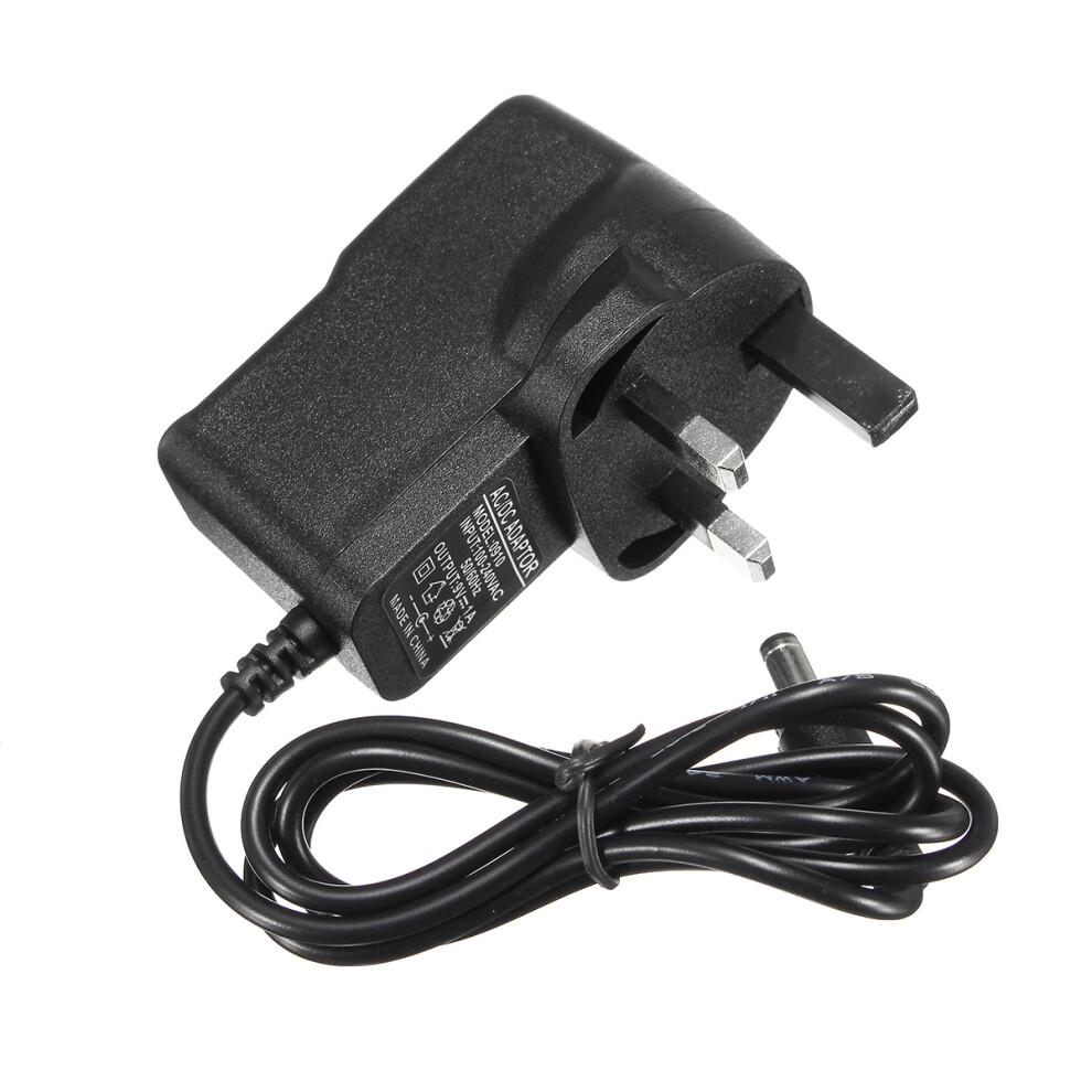 9V 1A Ac-Dc Adaptor Charger For Argos Bush Portable Dvd Player 6212805057620