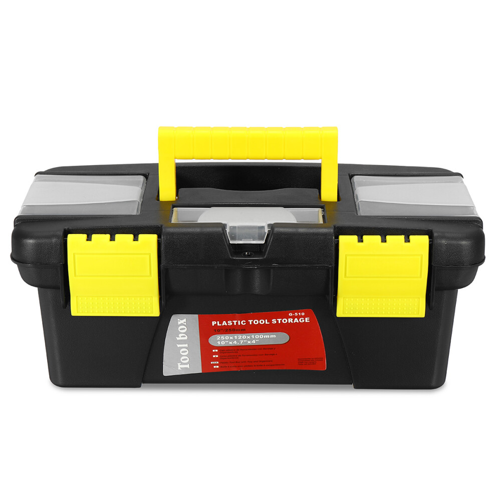 10 Inch Multifunctional Tool Box Portable Plastic Storage Toolbox 6901249979109