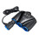 3 in 1 Triple Socket Voertuig Lader Auto Aansluiting Stroomplug USB Poort 2