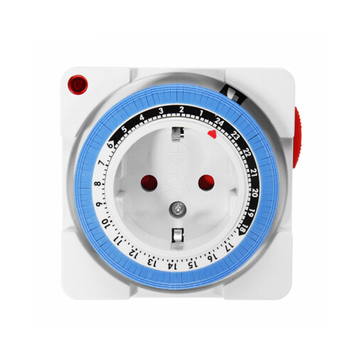 24 - Uur 230V 16A Programma Timer Stopcontact Mechanische Outlet Timer EU Plug 2