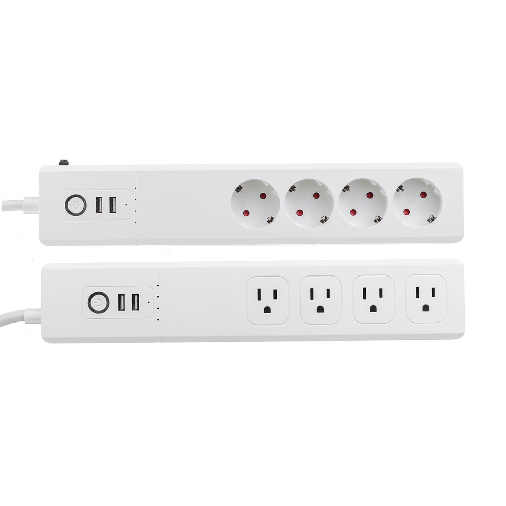 Smart Power Strip Surge Protector Wifi Remote Controller Timer Outlet 4 Outlets 2 Usb Charging Ports 673869934207
