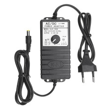 KJS-1208 3V-12V 3A/3-24V 2A Adattatore di Alimentazione Regolabile Tensione Adattatore AC/DC Alimentatore Switching