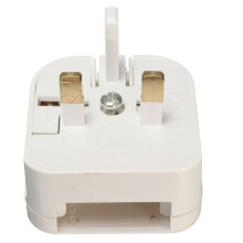 UK Converter Adaptor Stekker Reis Voedingsverbindingen Wit