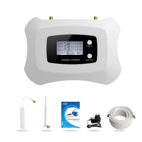 LCD Display Global Frequency DCS 2G 4G LTE 1800MHz Mobile Smart Repeater Amplifier 1