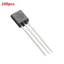 100 stuks 40V 0.8A NPN - transistors 2N2222 TO - 92 voor hoge - snelheidsschakeling