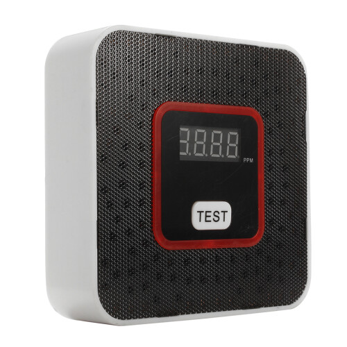 90V - 240V Intelligente Microprocessor Gestuurde Gasdetector 5 PPM Alarm Detectie Sensor 2