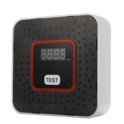 90V - 240V Intelligente Microprocessor Gestuurde Gasdetector 5 PPM Alarm Detectie Sensor 1
