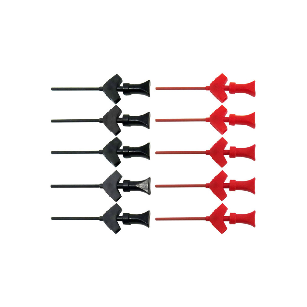 Cleqee P5003 10Pcs Mini Grabber Smd Ic Test Hook Clip Jumper Probe Logic Analyzer Testing Accessorie 791177466941