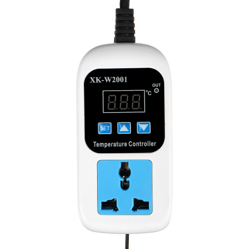 Verstelbare Temperatuurcontroller 1M/2M/5M Lengte Probe 110 - 220V Digitale Weergave AU Stekker 2