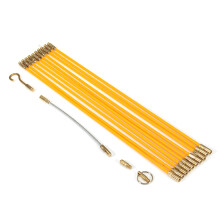 10 Pezzi di tiranti in fibra di glass per cavi kit di nastro da pesca per cavi elettrici coassiali