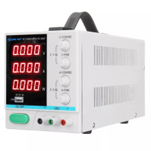 LONG WEI PS305DF DC - voeding 4 Digitale Weergave 30V 5A Verstelbare Schakelvoeding met USB - interface