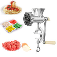 Aluminium Handmatige Vleesmolen Hakker Handbediende Mincer Vulmachine Noodle Worst Vulmachine Kibbe Maker Machine