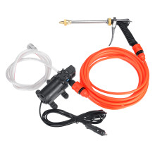 12V Hoge Druk Reiniger Elektrische Auto Draagbare Spuit Cleaner Watering Was Slimme Pomp Reinigingsset