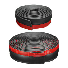 3M/5m/5.5m Guarnizione per Porta del Garage in Gomma Impermeabile Striscia di Protezione per Finestra e Porta