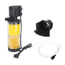 10/20/25/30W Filtro Interno per Acquario 3 in 1 Pompa per Circolazione dell'Acqua con Filtro per Ossigeno e Quattro Ventose