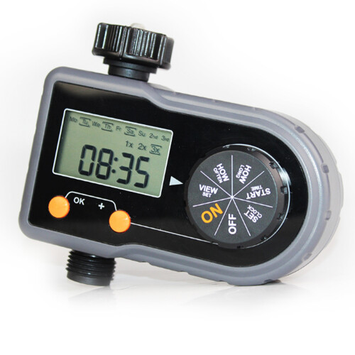 Timer di irrigazione automatico LCD per giardino controller intelligente per irrigazione a spruzzo 2