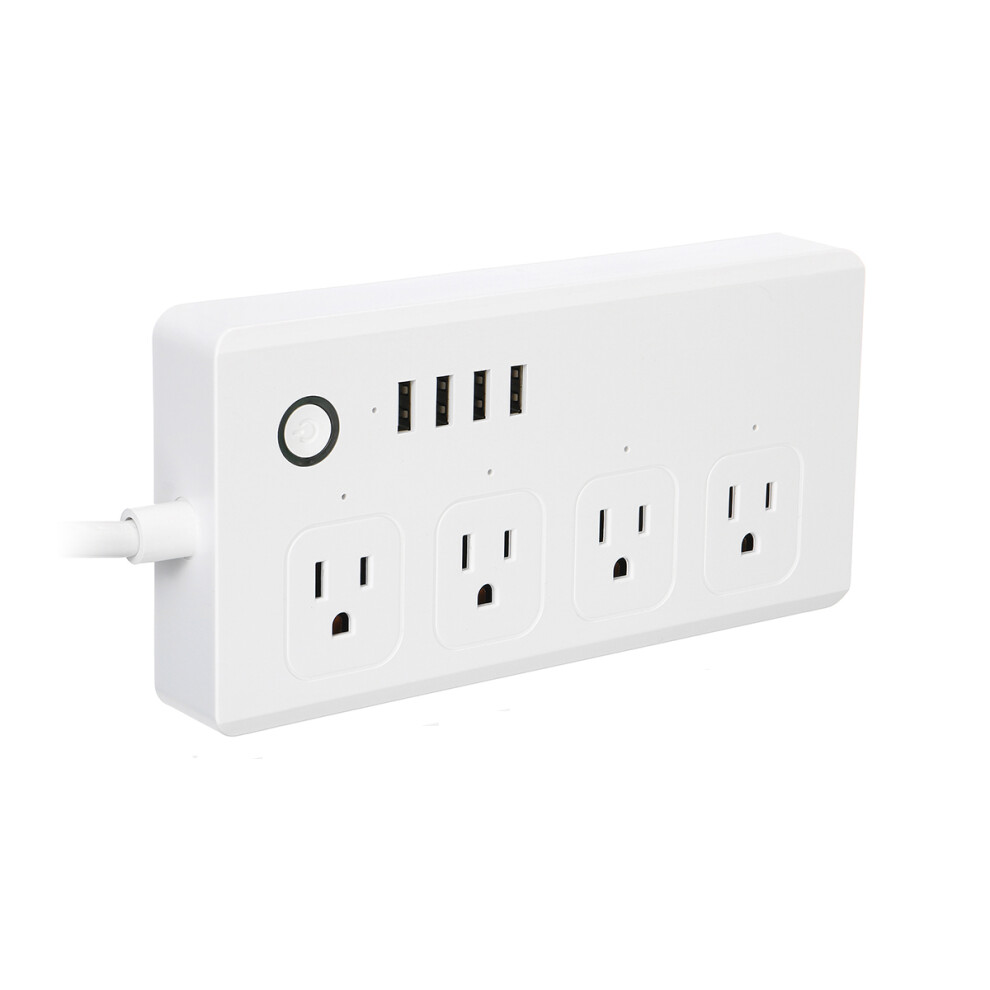 4 Ac 4 Usb Smart Switch Socket App Timing Remote Control Support Alexa Google Home Ifttt Voice Control 6900063880691