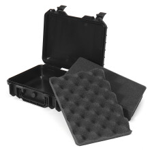 Custodia rigida impermeabile per attrezzi borsa per fotocamera e fotografia con spugna.