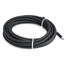 AN3/AN4/AN6/AN8/AN10 20FT Tubo di carburante Olio Gas Linea PTFE Nylon Tubo intrecciato in steel inossidabile