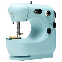 Mini Macchina da Cucire electric portable da Scrivania 2 Velocità per Cucire Fai da Te Tessuti e Abbigliamento