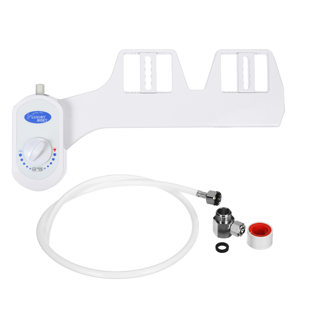Toilet Bidet Cold Water Dual Spray Mechanical Self Cleaning Bidet Toilet Device Toilet Bidet Seat Attachment 6900067854438
