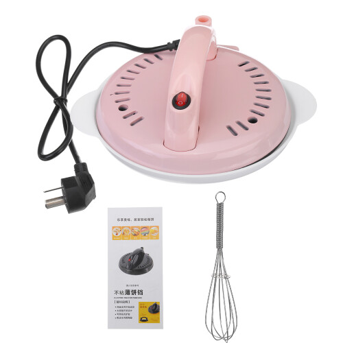 20cm Electric Crepe Maker Non Stick Baking Pancake Pan Frying Griddle Machine 1