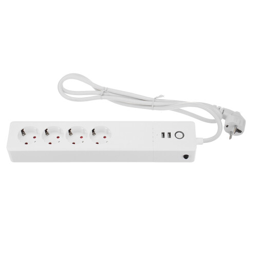 Smart Wifi Power Strip Prolunga EU Compatibile con Alexa Google Assistant