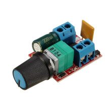 Excellway ZS-X4B 90W DC 3-35V Controllore di Velocità PWM per Motore Interruttore Dimmer per Ventola LED