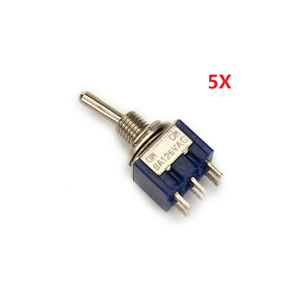 Wendao Smt-202 On/On Ac 125V 6A 6 Pins Toggle Rocker Switch 10Pcs 6900107993103