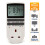 12/24 Ore 230V LCD Timer Elettronico Programmabile da Incastro Regolabile UK 10