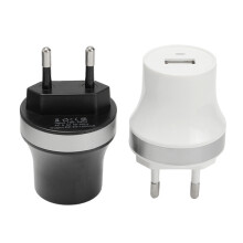 DC 5V 1.5A Enkele Poort USB EU Stekker Wandlader Adapter