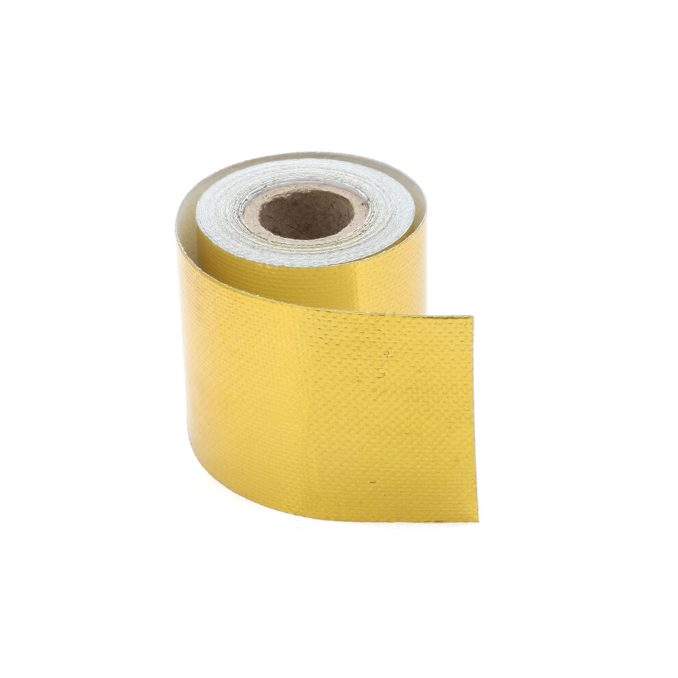 50Mm Gold Heat Defense Reflect Reflective Tape Protection Engine Cover 4.5M 791177548159