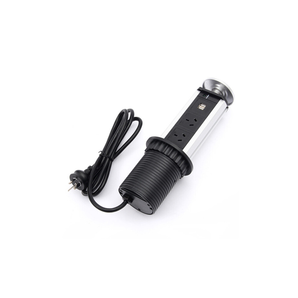 Pop Pull Up Power Pod Socket Kitchen Worktop Desk Socket Extension Lead Au Plug 6901250115183