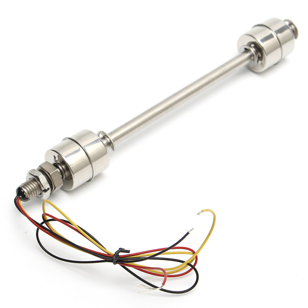 200Mm Stainless Steel Double Ball Liquid Float Switch Water Level Sensor 731943286014