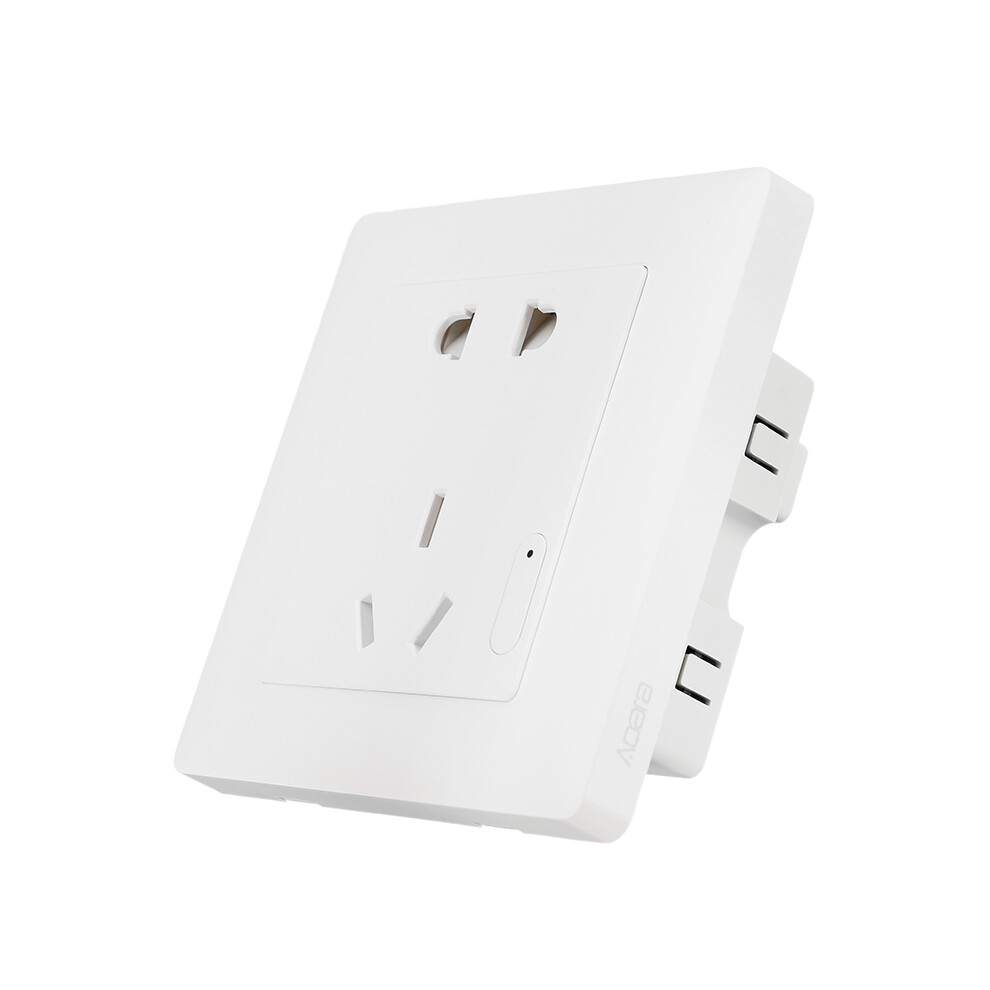 Xiaomi Aqara Smart Wall Socket Zigbee Light Control Switch App Wireless Remote Control Plug 791327683068