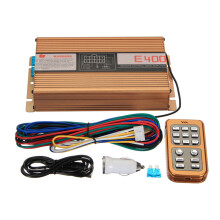 400W 8 Suoni Allarme Acustico Forte Sirena Polizia Controllore Horn PA Speaker MIC Sistema