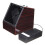 Automatic Watch Winder Display Box Auto Silent Motor 2 Watches Wind Storage Case EU Plug 2