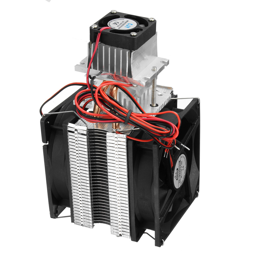 12V Semiconductor Air Refrigeration Thermoelectric Peltier Cooling System Black 763741032821