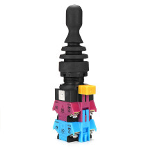 Kit di pulsanti joystick fai-da-te con joystick a 4 posizioni e interruttore auto-ripristinante