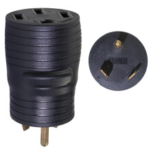 RV Elektrische Adapter 30A Mannelijk naar 50 Amp Vrouwelijk Connector Stekker Camper Motorhome