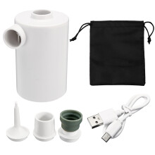 Tragbare Mini - Luftpumpe USB Aufblasbar Schnell Aufblasen Entleeren Werkzeuge für den Außenbereich