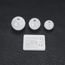 4 Pezzi kit di stampi in resina per colata stampi in silicone per la creazione di gioielli stampo per pendenti artigianato