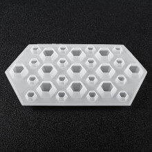 Muffe in silicone per colata di resina diamantata fai-da-te per gioielli e pendenti