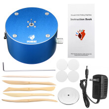12V Ruota da Ceramica electric Macchina per Arte Ceramica Mini Creazione di Argilla 1500RPM