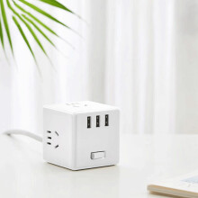 [Nieuwe] Xiaomi Mijia 2 In 1 Magic Cube USB Oplader Power Strip Adapter 6 Poorten Socket Converter Mini Ruimtebesparende Socket Plug Stopcontact