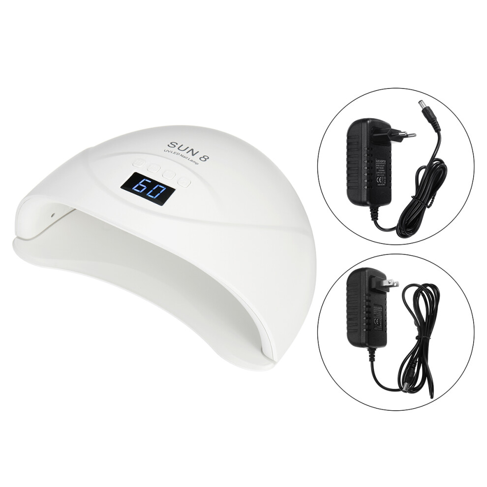 Light Sun8r 84W 42 Led Nail Gel Polish Dryer Uv Fast Curing Lamp Sensor